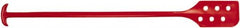 Remco - Red Polypropylene Mixing Paddle with Holes - 52" Overall Length - Exact Tooling