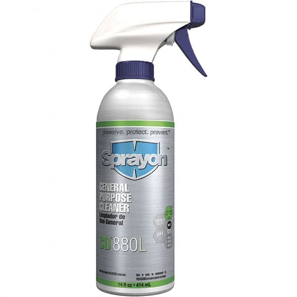 Sprayon - 14 oz Pump Sprayer All-Purpose Cleaner - Liquid, Ammonia - Exact Tooling