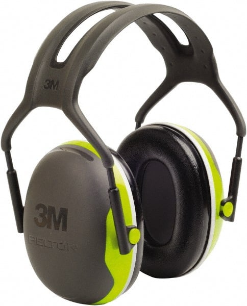 3M - Over the Head Black Foam Cushion Earmuffs - 27 NRR Rating, Adjustable Headband - Exact Tooling