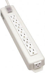 Tripp-Lite - 9 Outlets, 120 VAC15 Amps, 15' Cord, Power Outlet Strip - Keyhole, Tab Mount, 5-15 NEMA Configuration, 13-3/4" Strip - Exact Tooling