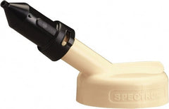 Trico - 4 Gal Capacity Polyethylene Oil Storage System - 1/4" Tip OD, 7" Straight Spout, Tan - Exact Tooling