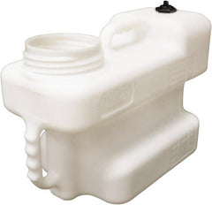 Trico - 512 oz Capacity Polyethylene Oil Storage System - 4-7/8" Mouth OD, Opaque - Exact Tooling