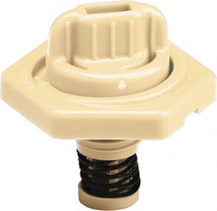 Trico - 4 Gal Capacity Polyethylene Oil Storage System - 7" Straight Spout, Tan - Exact Tooling