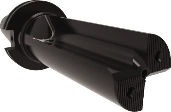 Allied Machine and Engineering - 6-1/4" Max Drill Depth, 2.2xD, 2.6" Diam, Indexable Insert Drill - 3 Inserts, CAT50 Taper Shank - Exact Tooling