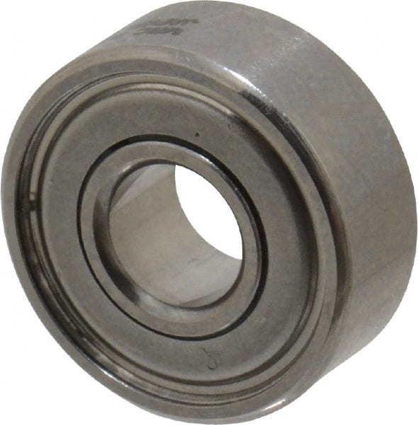 SKF - 3/16" Bore Diam, 1/2" OD, Double Shield Deep Groove Radial Ball Bearing - 0.196" Wide, 1 Row, Round Bore, 110 Lb Static Capacity, 172 Lb Dynamic Capacity - Exact Tooling