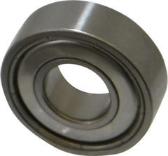 SKF - 3/8" Bore Diam, 7/8" OD, Double Shield Deep Groove Radial Ball Bearing - 9/32" Wide, 1 Row, Round Bore, 301 Lb Static Capacity, 597 Lb Dynamic Capacity - Exact Tooling