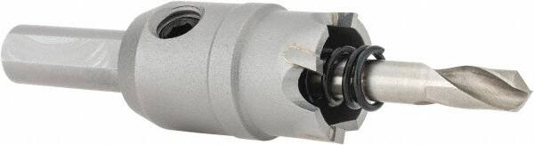 Hougen - 3/4" Diam, 1/8" Cutting Depth, Hole Saw - Carbide-Tipped Saw, Toothed Edge - Exact Tooling