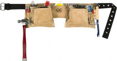 CLC - 29 to 49" Waist Apron - 12 Pocket, Tan, Leather - Exact Tooling