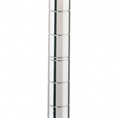 Metro - 1" Wide x 74" High x 1" Long Open Shelving Mobile Shelving Post - Exact Tooling