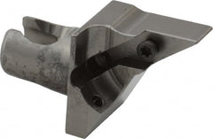 Kennametal - Right Hand Cut, Size KM16, VB.. Insert Compatiblity, Modular Turning & Profiling Cutting Unit Head - 10mm Ctr to Cutting Edge, 20mm Head Length, Through Coolant, Series KM Micro - Exact Tooling