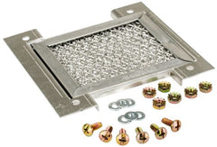 Cooper B-Line - Electrical Enclosure Steel Filter - For Use with Enclosure Louver Plate Kits - Exact Tooling