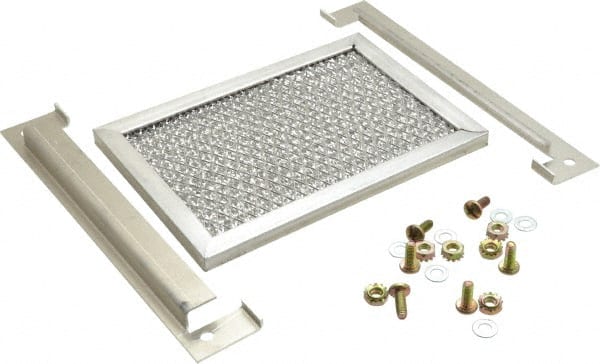 Cooper B-Line - Electrical Enclosure Steel Filter - For Use with Enclosure Louver Plate Kits - Exact Tooling