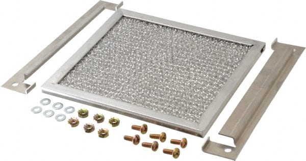 Cooper B-Line - Electrical Enclosure Steel Filter - For Use with Enclosure Louver Plate Kits - Exact Tooling