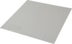 Cooper B-Line - 10-1/4" OAW x 10-1/4" OAH Powder Coat Finish Electrical Enclosure Perforated Panel - 12" x 12" Box, 16 Gauge Steel, Use with 12126 RHC - Exact Tooling