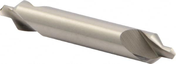 DORMER - #4 82° Incl Angle High Speed Steel Combo Drill & Countersink - Exact Tooling