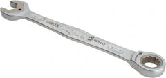 Wera - 11/16" 12 Point Combination Wrench - 9-13/32" OAL, Chrome Molybdenum Steel, Satin Finish - Exact Tooling