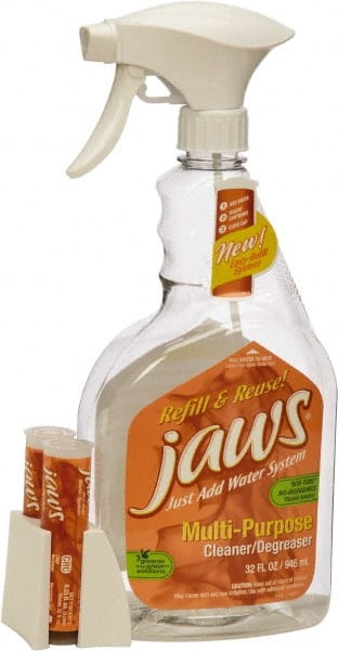 Ability One - 32 oz Bottle Cleaner/Degreaser - Liquid, Disinfectant, Citrus - Exact Tooling