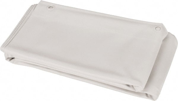 Ability One - Plastic Shower Curtain - 72" High x 36" Wide - Exact Tooling