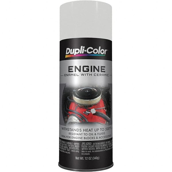Krylon - 12 oz Universal White Automotive Heat Resistant Paint - High Gloss Finish, Comes in Aerosol Can - Exact Tooling