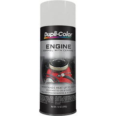 Krylon - 12 oz Universal White Automotive Heat Resistant Paint - High Gloss Finish, Comes in Aerosol Can - Exact Tooling