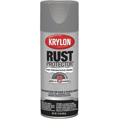 Krylon - 12 oz Gray Primer Automotive Heat Resistant Paint - Flat Finish, Comes in Aerosol Can - Exact Tooling