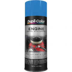 Krylon - 12 oz Chrysler Blue Automotive Heat Resistant Paint - High Gloss Finish, Comes in Aerosol Can - Exact Tooling