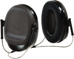 3M - Behind the Neck Black Earmuffs - 17 NRR Rating - Exact Tooling