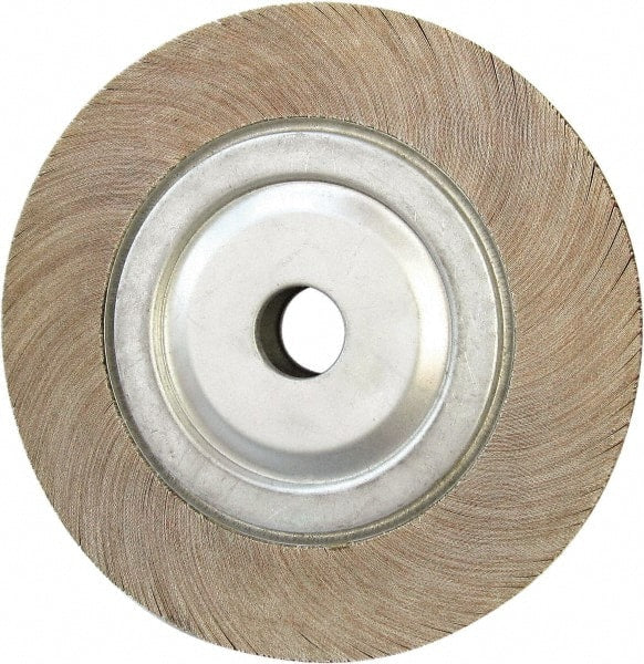 Tru-Maxx - 8" Diam, 60 Grit Aluminum Oxide Unmounted Flap Wheel - 1" Hole, 2" Wide, Coated, Medium Grade, 4,500 Max RPM - Exact Tooling