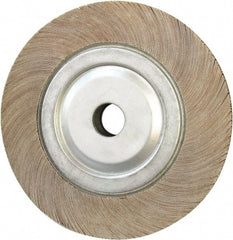 Tru-Maxx - 8" Diam, 180 Grit Aluminum Oxide Unmounted Flap Wheel - 1" Hole, 1" Wide, Coated, Fine Grade, 4,500 Max RPM - Exact Tooling