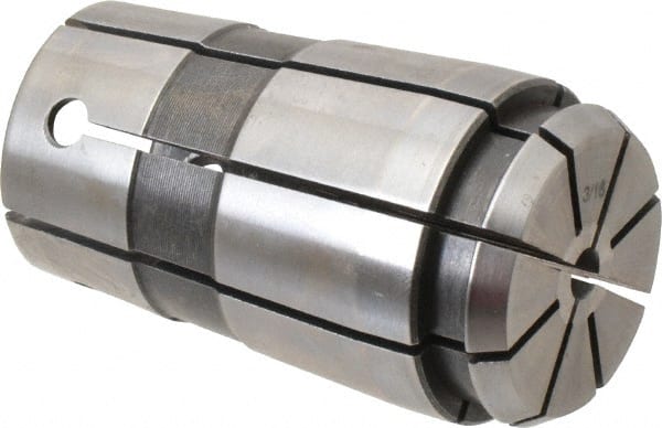 Parlec - TG/PG 100 3/16" Standard Single Angle Collet - 0.0005" TIR, 2-3/8" OAL, 1.379" Overall Diam - Exact Tooling