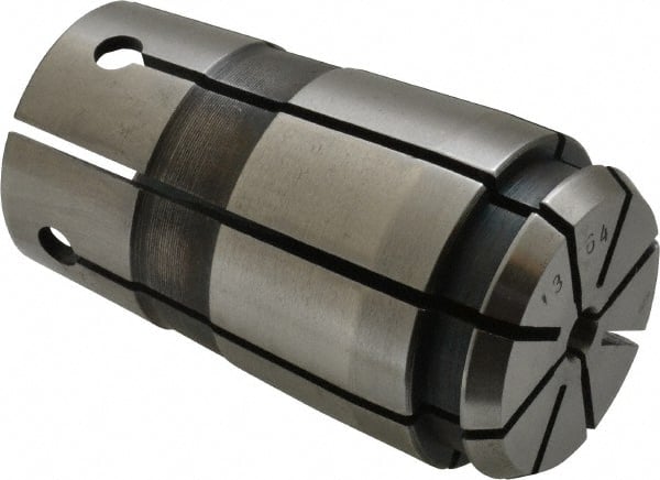 Parlec - TG/PG 100 13/64" Standard Single Angle Collet - 0.0005" TIR, 2-3/8" OAL, 1.379" Overall Diam - Exact Tooling