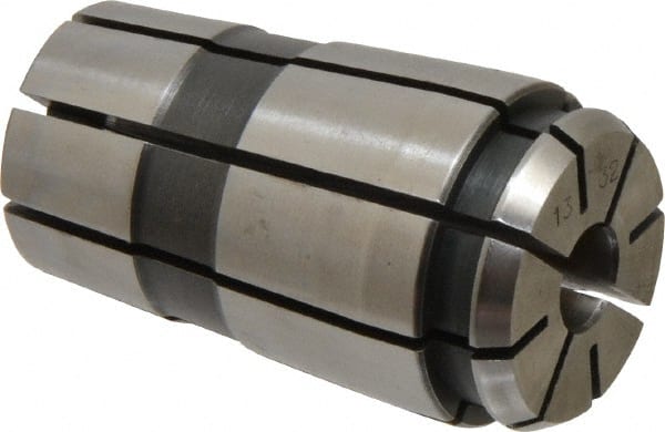 Parlec - TG/PG 100 13/32" Standard Single Angle Collet - 0.0005" TIR, 2-3/8" OAL, 1.379" Overall Diam - Exact Tooling