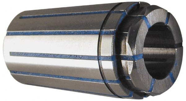 Parlec - TG/PG 100 23/64" Coolant Single Angle Collet - 0.0005" TIR, 2-3/8" OAL, 1.379" Overall Diam - Exact Tooling