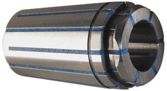 Parlec - TG/PG 100 35/64" Coolant Single Angle Collet - 0.0005" TIR, 2-3/8" OAL, 1.379" Overall Diam - Exact Tooling