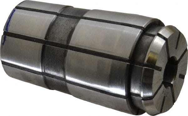 Parlec - TG/PG 100 7/16" Coolant Single Angle Collet - 0.0005" TIR, 2-3/8" OAL, 1.379" Overall Diam - Exact Tooling