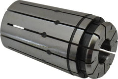 Parlec - TG/PG 100 9/16" Coolant Single Angle Collet - 0.0005" TIR, 2-3/8" OAL, 1.379" Overall Diam - Exact Tooling