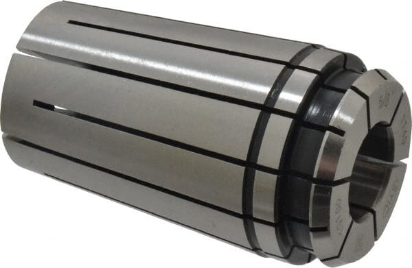 Parlec - TG/PG 100 5/8" Coolant Single Angle Collet - 0.0005" TIR, 2-3/8" OAL, 1.379" Overall Diam - Exact Tooling