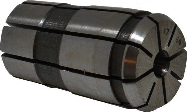 Parlec - TG/PG 75 17/64" Standard Single Angle Collet - 0.0005" TIR, 1.844" OAL, 1.062" Overall Diam - Exact Tooling
