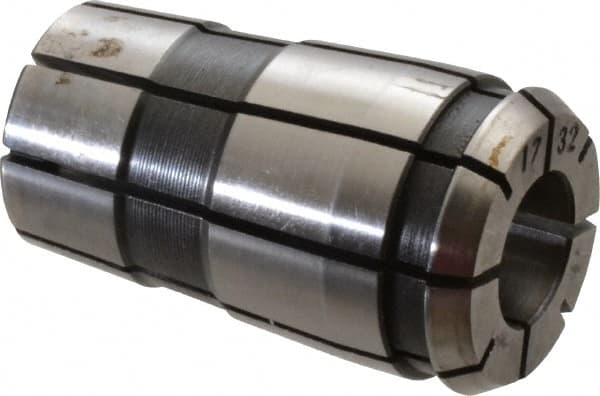 Parlec - TG/PG 75 17/32" Standard Single Angle Collet - 0.0005" TIR, 1.844" OAL, 1.062" Overall Diam - Exact Tooling