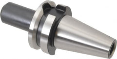 Parlec - BT30 Taper Shank 1/4" Hole End Mill Holder/Adapter - 13/16" Nose Diam, 2.38" Projection, Through-Spindle Coolant - Exact Tooling