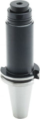 Parlec - 1" Diam Milling Machine Arbor - Stub Style, Taper Shank, 6.69" OAL, CAT40 Taper - Exact Tooling