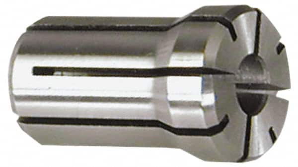 Parlec - 15/32 Inch, 29/64 to 15/32 Inch Collet Capacity, Series DA100 Double Angle Collet - 1-7/16 Inch Overall Length, 0.769 Inch Overall Diameter - Exact Tooling