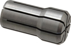 Parlec - 1/8 Inch, 7/64 to 1/8 Inch Collet Capacity, Series DA100 Double Angle Collet - 1-7/16 Inch Overall Length, 0.769 Inch Overall Diameter - Exact Tooling