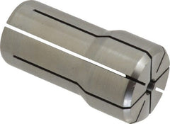 Parlec - 9/64 Inch, 1/8 to 9/64 Inch Collet Capacity, Series DA100 Double Angle Collet - 1-7/16 Inch Overall Length, 0.769 Inch Overall Diameter - Exact Tooling