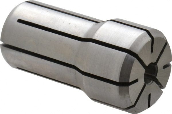 Parlec - 3/16 Inch, 11/64 to 3/16 Inch Collet Capacity, Series DA100 Double Angle Collet - 1-7/16 Inch Overall Length, 0.769 Inch Overall Diameter - Exact Tooling