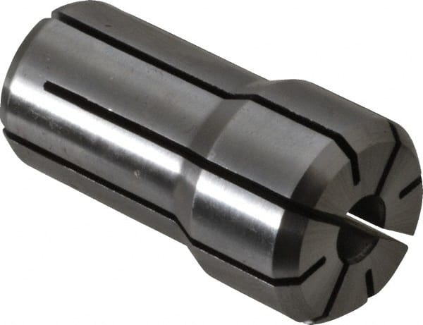 Parlec - 15/64 Inch, 0.2188 to 15/64 Inch Collet Capacity, Series DA100 Double Angle Collet - 1-7/16 Inch Overall Length, 0.769 Inch Overall Diameter - Exact Tooling