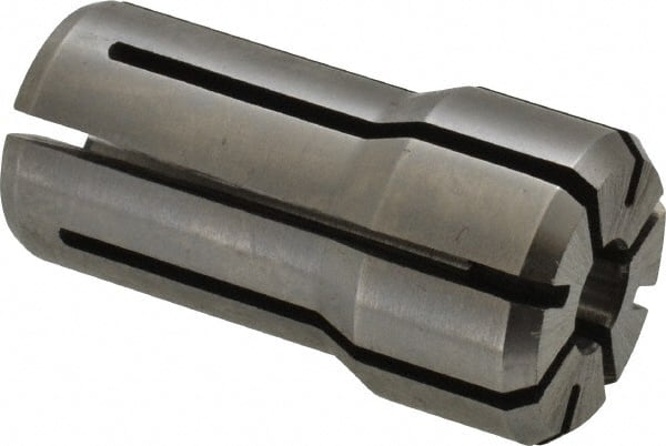 Parlec - 17/64 Inch, 1/4 to 17/64 Inch Collet Capacity, Series DA100 Double Angle Collet - 1-7/16 Inch Overall Length, 0.769 Inch Overall Diameter - Exact Tooling