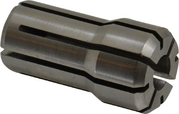 Parlec - 19/64 Inch, 9/32 to 19/64 Inch Collet Capacity, Series DA100 Double Angle Collet - 1-7/16 Inch Overall Length, 0.769 Inch Overall Diameter - Exact Tooling