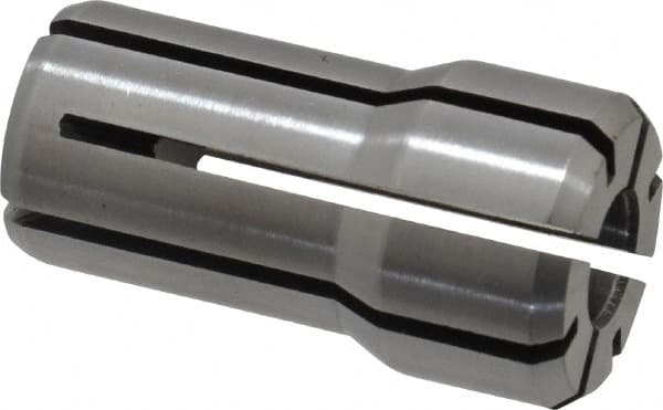 Parlec - 5/16 Inch, 19/64 to 5/16 Inch Collet Capacity, Series DA100 Double Angle Collet - 1-7/16 Inch Overall Length, 0.769 Inch Overall Diameter - Exact Tooling