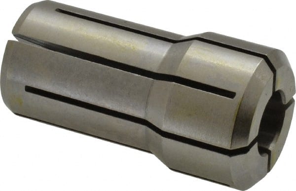 Parlec - 11/32 Inch, 21/64 to 11/32 Inch Collet Capacity, Series DA100 Double Angle Collet - 1-7/16 Inch Overall Length, 0.769 Inch Overall Diameter - Exact Tooling
